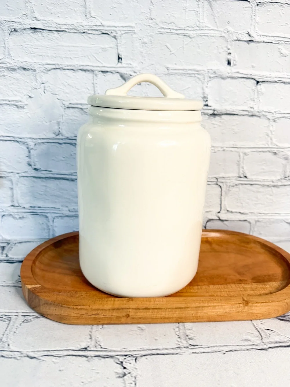 Rae Dunn Ceramic Brown Sugar Canister
